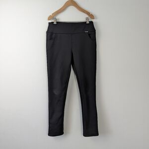 Women's Black Fitted Ankle Pants Size XL